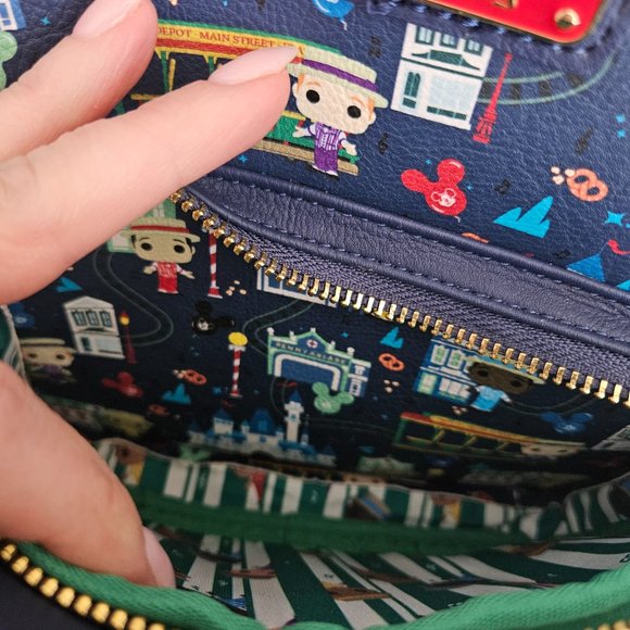 Disney Parks Dapper Dan Loungefly Backpack Funko POP! Mainstreet U.S.A - Picture 6 of 8